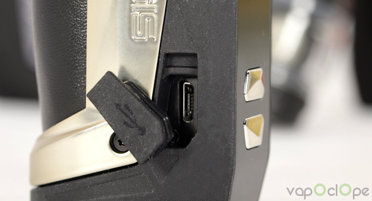 Le port usb Geek Vape Aegis Max