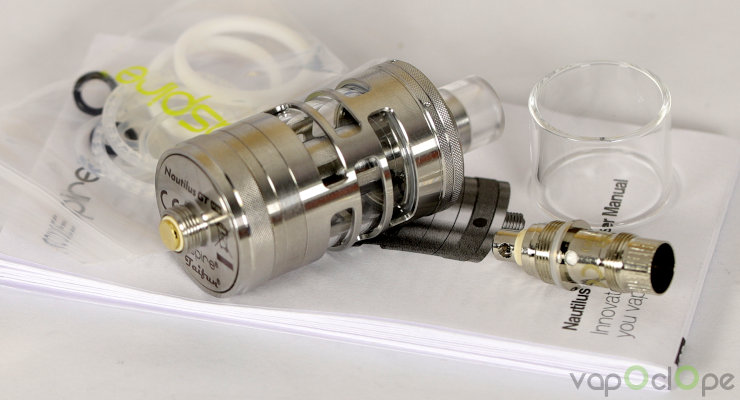 Contenu du pack Nautilus GT Mini Aspire Taifun
