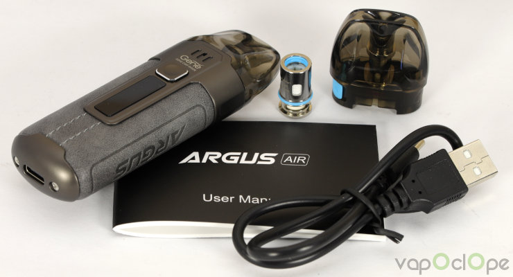 Le contenu du pack Argus Air