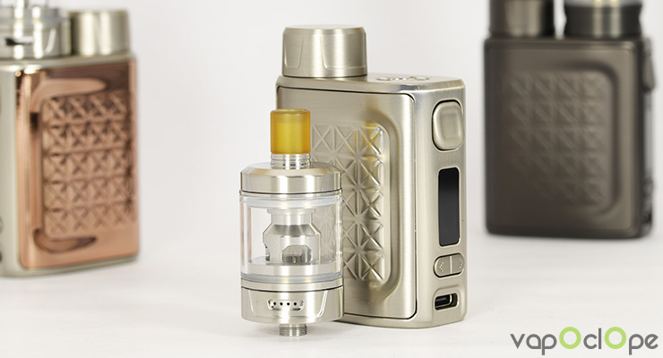 La prise clearomiseur GZeno S du kit iStick Pico 2 de chez Eleaf