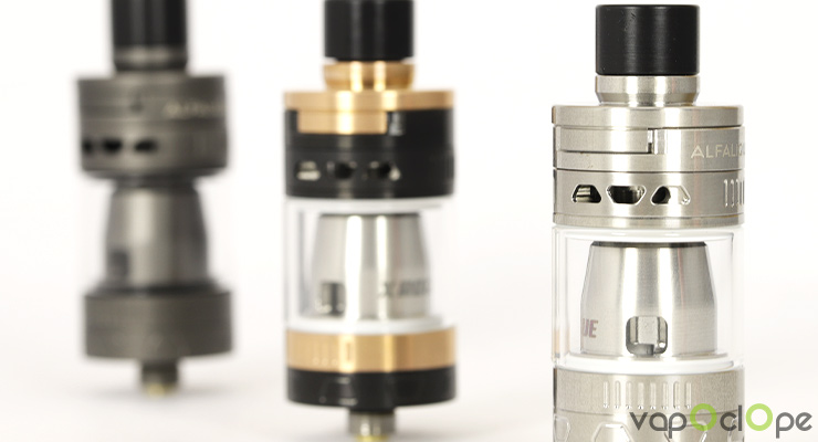 L'airflow réglable du clearomiseur X Rogue de chez Alfaliquid