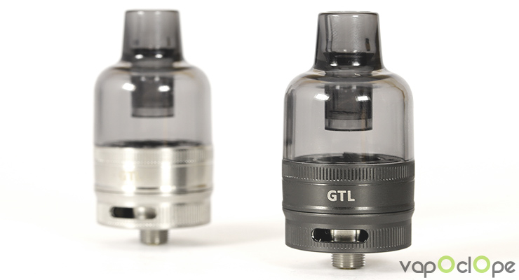 Les déclinaisons du clearomiseur GTL Pod Tank de chez Eleaf