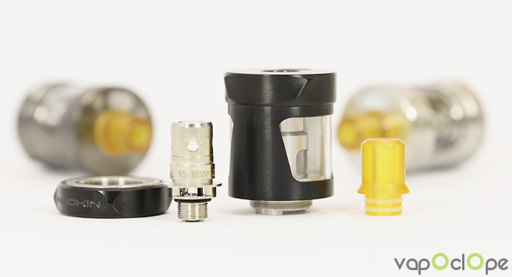 Le changement de résistance du clearomiseur Zenith 2 de chez Innokin
