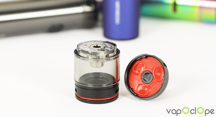Le remplissage eliquide du Vaporesso GTX Go 40