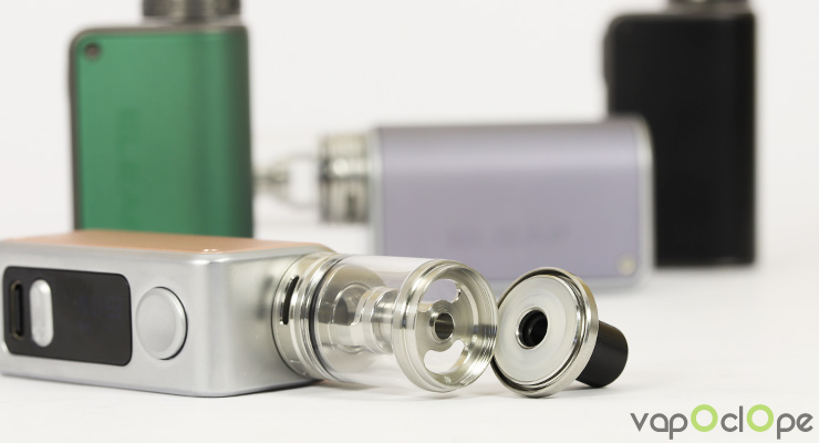 Les orifices de remplissage du Kit Mini iStick 2 de chez Eleaf