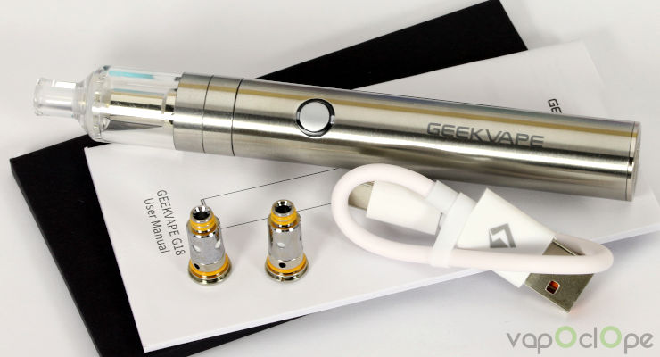 Starter Pen G18 Geekvape contenu kit