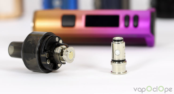 Pod Ursa Mini Lost Vape Changement de résistance
