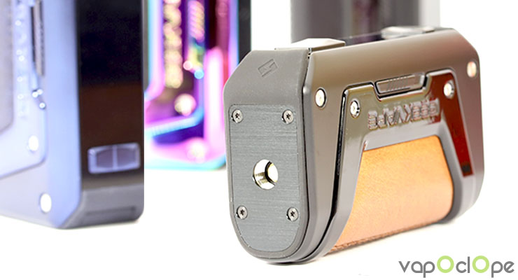 La connectique 510 de la box Aegis Legend 2 de chez Geek Vape