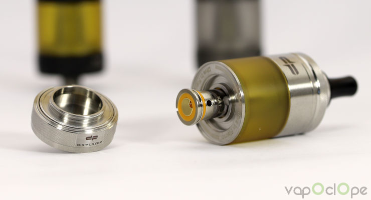 Clearomiseur Siren G MTL Digiflavor Changement résistance