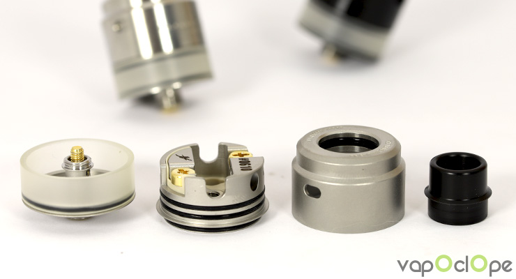 L'atomiseur FLave Tank RS de chez AllianceTech démonté