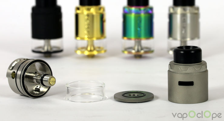 Atomiseur Pyro V4 Vandy Vape demonté