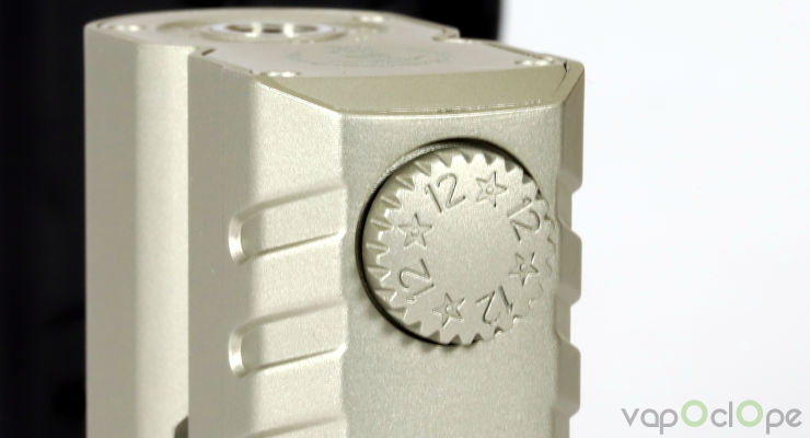 Box Double Barrel V4 bouton de réglage