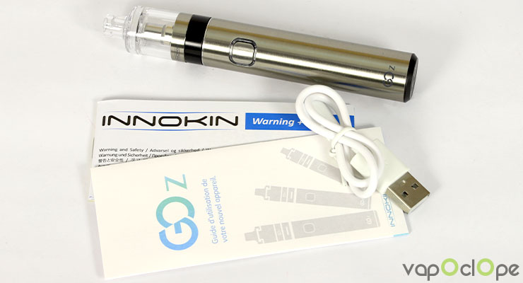 Le contenu du Kit GO Z de chez Innokin