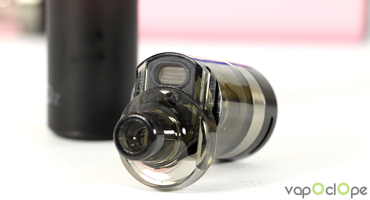 L'orifice de remplissage du Kit GO Z de chez Innokin