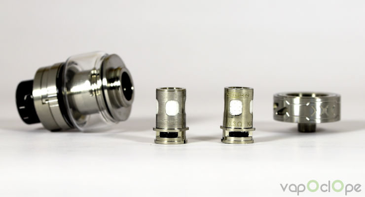 Clearomiseur Z Force Innokin les résistances