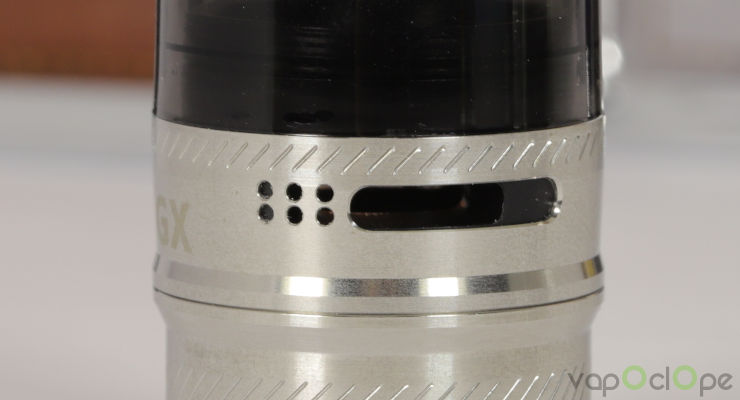 Clearomiseur Eleaf GX Tank remplissage