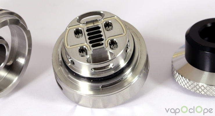 Atomiseur Fat Rabbit RTA Hellvape Plateau
