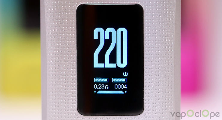 Box Gen 200 Vaporesso remplissage e-liquide