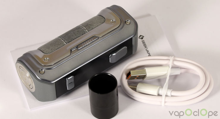 Le contenu du kit Box Aegis Max 2 de chez GeekVape