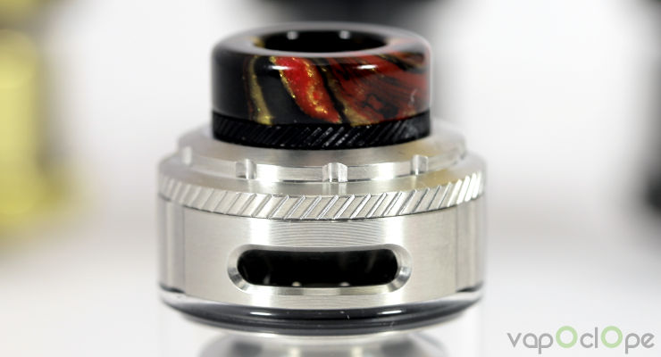 Atomiseur Blaze RTA Thunderhead Creations airflow