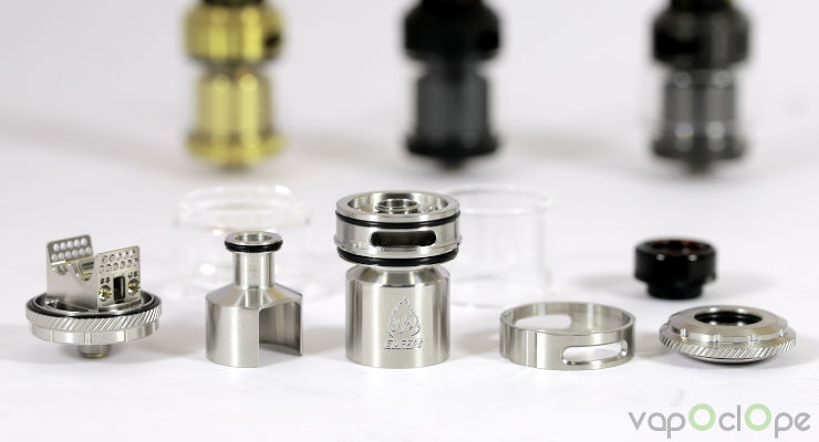 Atomiseur Blaze RTA Thunderhead Creations démonté