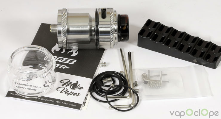 Atomiseur Blaze RTA Thunderhead Creations pack