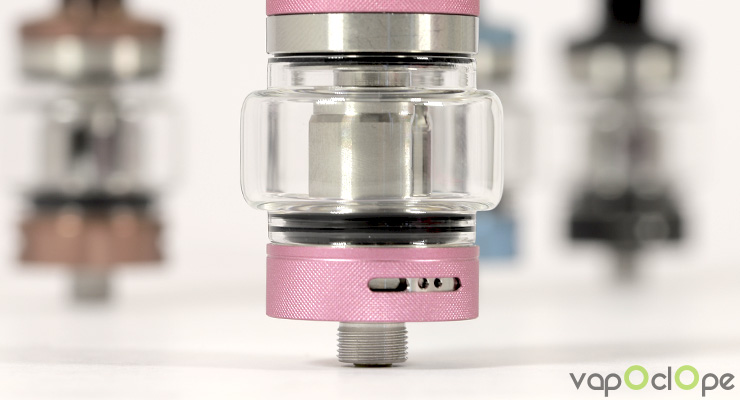 L'airflow réglable de l'atomiseur iTank X de chez Vaporesso