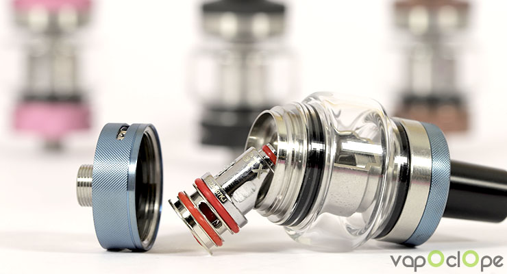 Le changement de résistance de l'atomiseur iTank X de chez Vaporesso