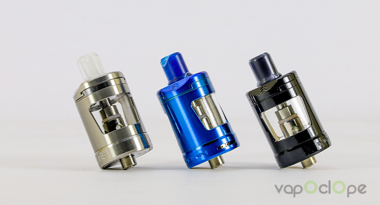 Les coloris du clearomiseur Innokin
