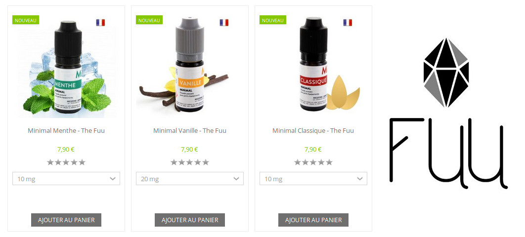 E liquides Sel de nicotine