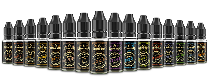 Des saveurs pour tous les goûts avec les e-liquides pour cigarette électronique UltimeVape