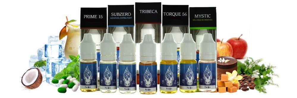 E Liquide Halo - Halo Tribeca, Halo Sub Zero, Torque 56