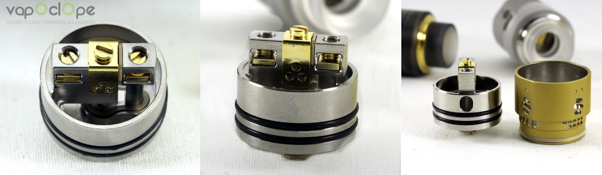 Dripper Wormhole RDA par Vapefly