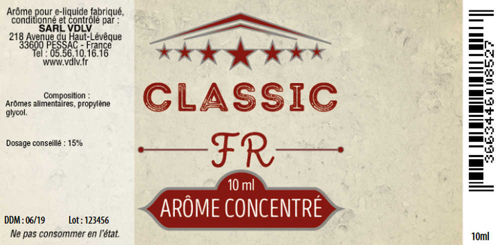 Arôme Classic FR 10ml Authentic Cirkus 4761.jpg