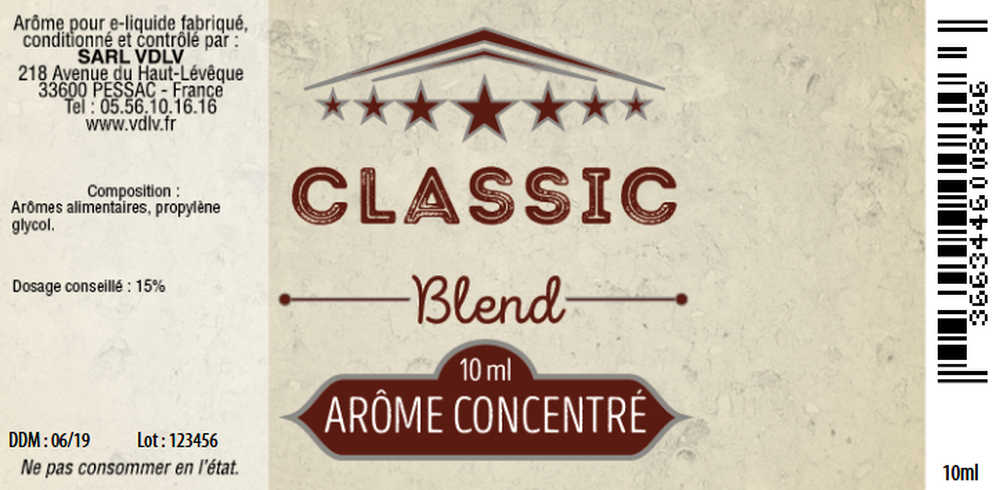 Arôme Classic Blend 10ml Authentic Cirkus 4763.jpg