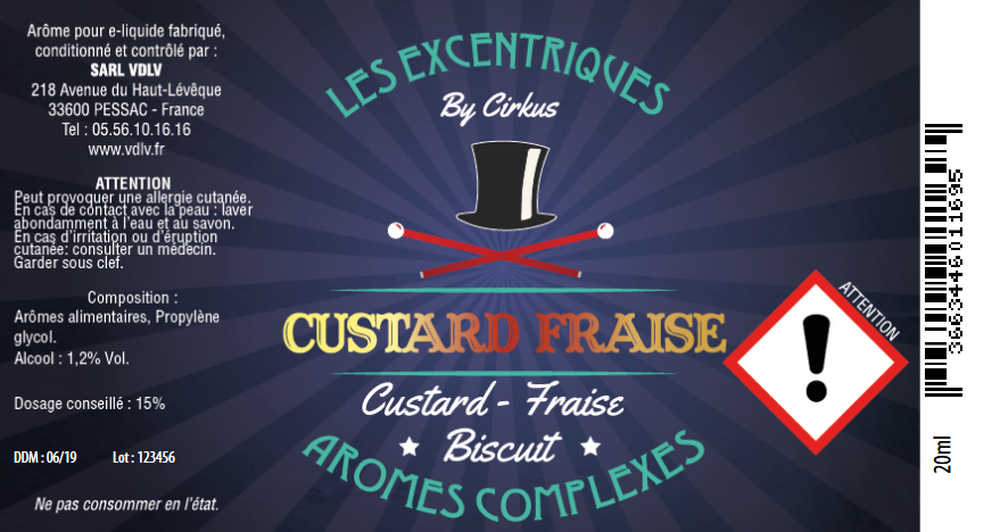 Arôme Custard Fraise Excentriques Cirkus 5501.jpg