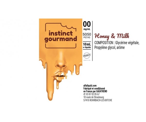 Honey & Milk Instinct Gourmand Alfaliquid 7633-honey-milk-0mg.jpg