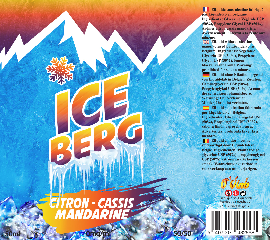 Prêt à booster Iceberg Citron Cassis Madarine - O'Jlab citron-cassis-mandarine-ojlab.jpg