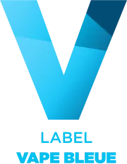 Label Vape Bleue