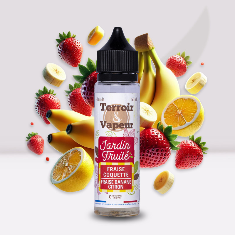 Fraise Coquette 50ml - Terroir & Vapeur Terroir et Vapeur