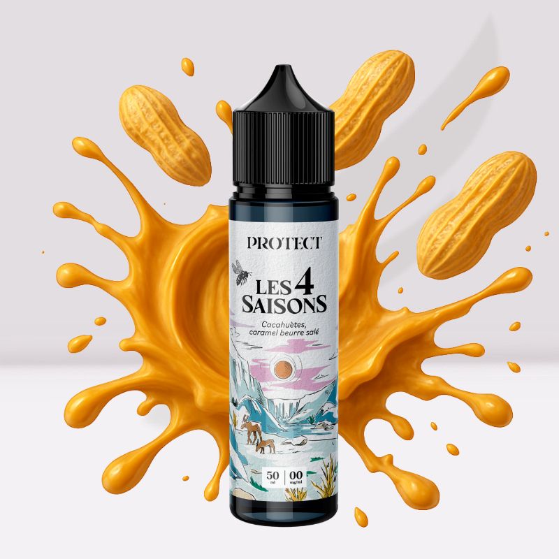 Cacahuètes Caramel Beurre Salé - 50ml - Protect Protect