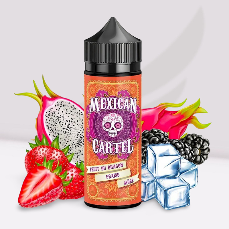 Prêt à Booster Fruit du Dragon Fraise Mûre - Mexican Cartel