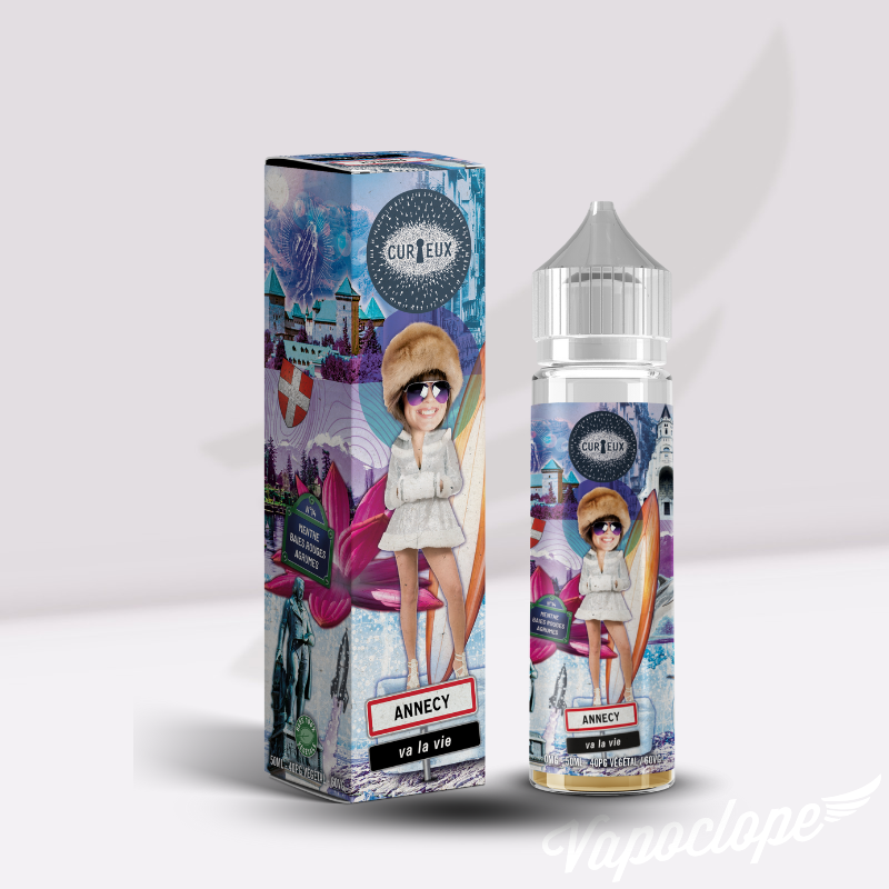 Annecy Va La Vie 50ml - Hexagone - Curieux e-liquide Curieux E-liquides