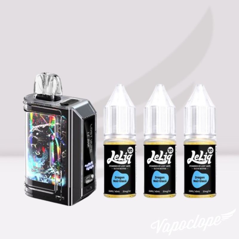 Kit puff 45K Dragon Noir- Le Bar