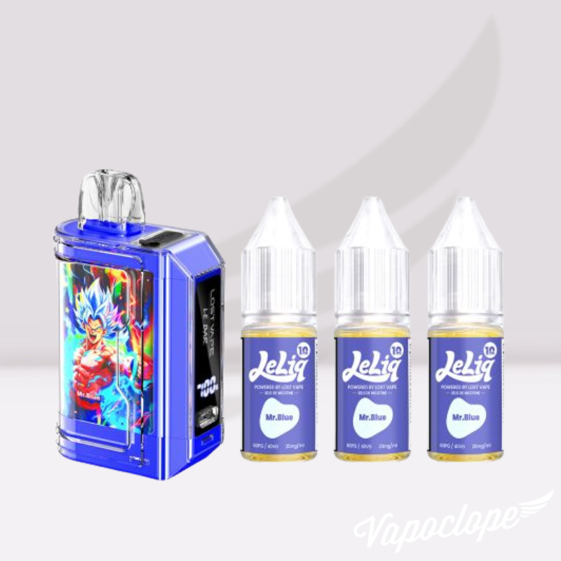 Kit puff 45K MR Blue - Le Bar