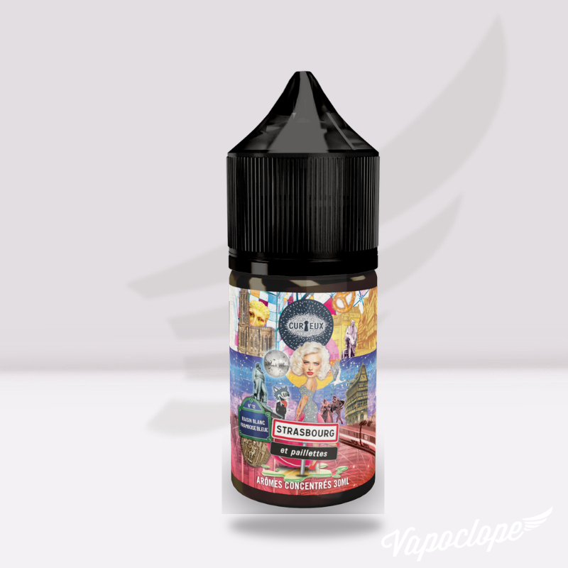 Arôme Strasbourg et Paillettes - 30ml - Curieux e-liquide Curieux E-liquides