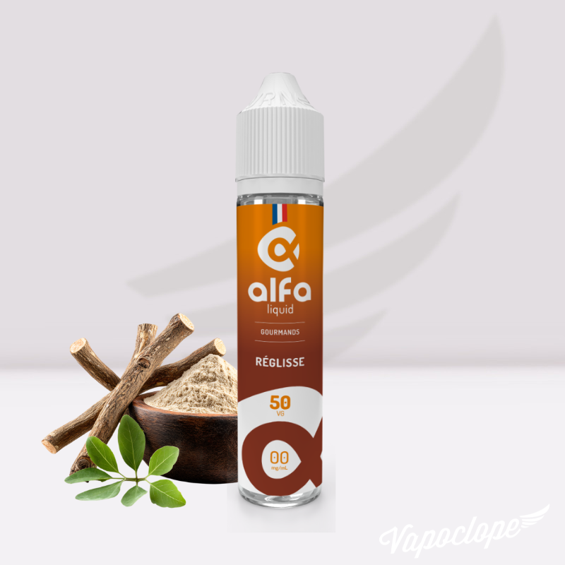 Réglisse - 50ml - Alfaliquid Alfaliquid