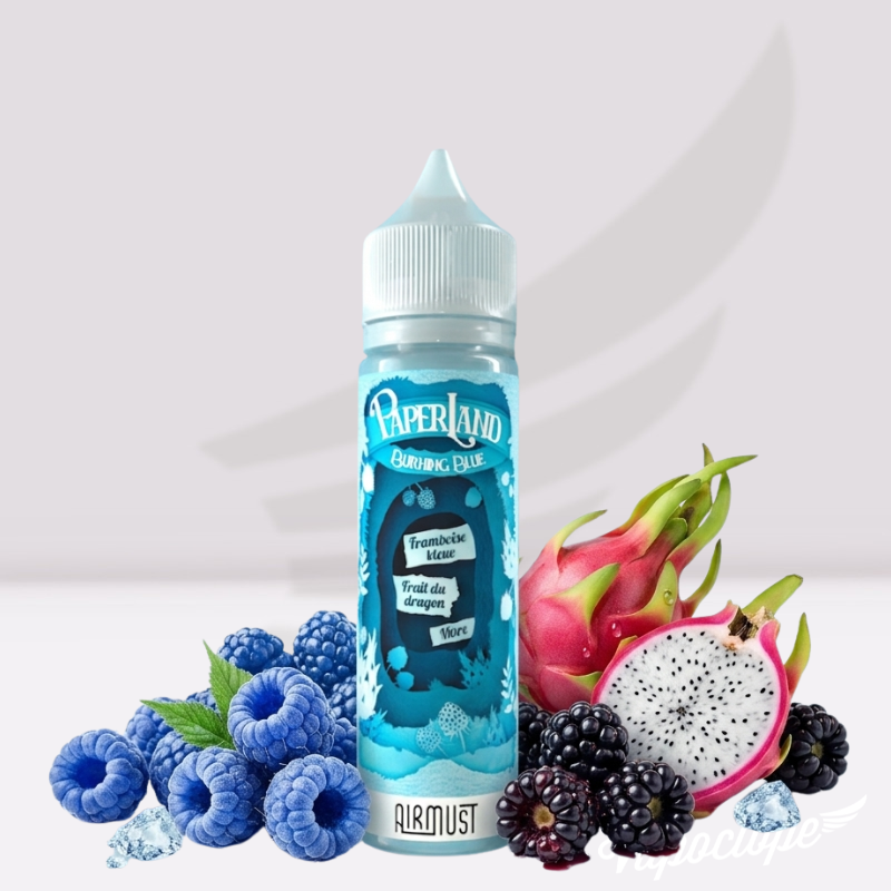 Burning Blue - 50ml - Paperland by Airmust Airmust