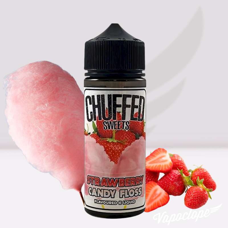 Strawberry Candy Floss - 100ml - Chuffed Tabacco Chuffed Tabacco