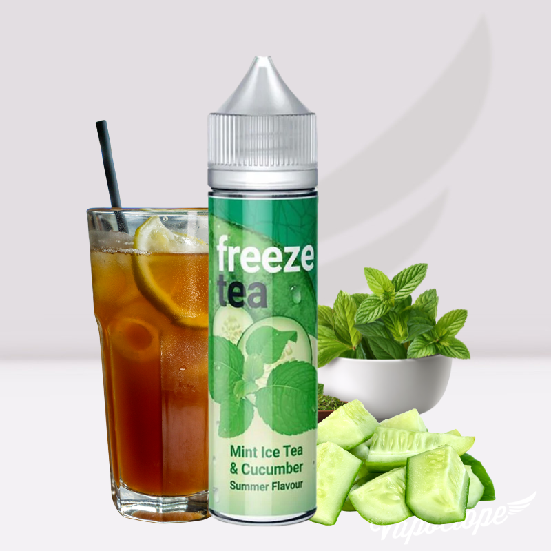Mint Ice Tea Cucumber - 50ml - Freeze Tea Freeze Tea